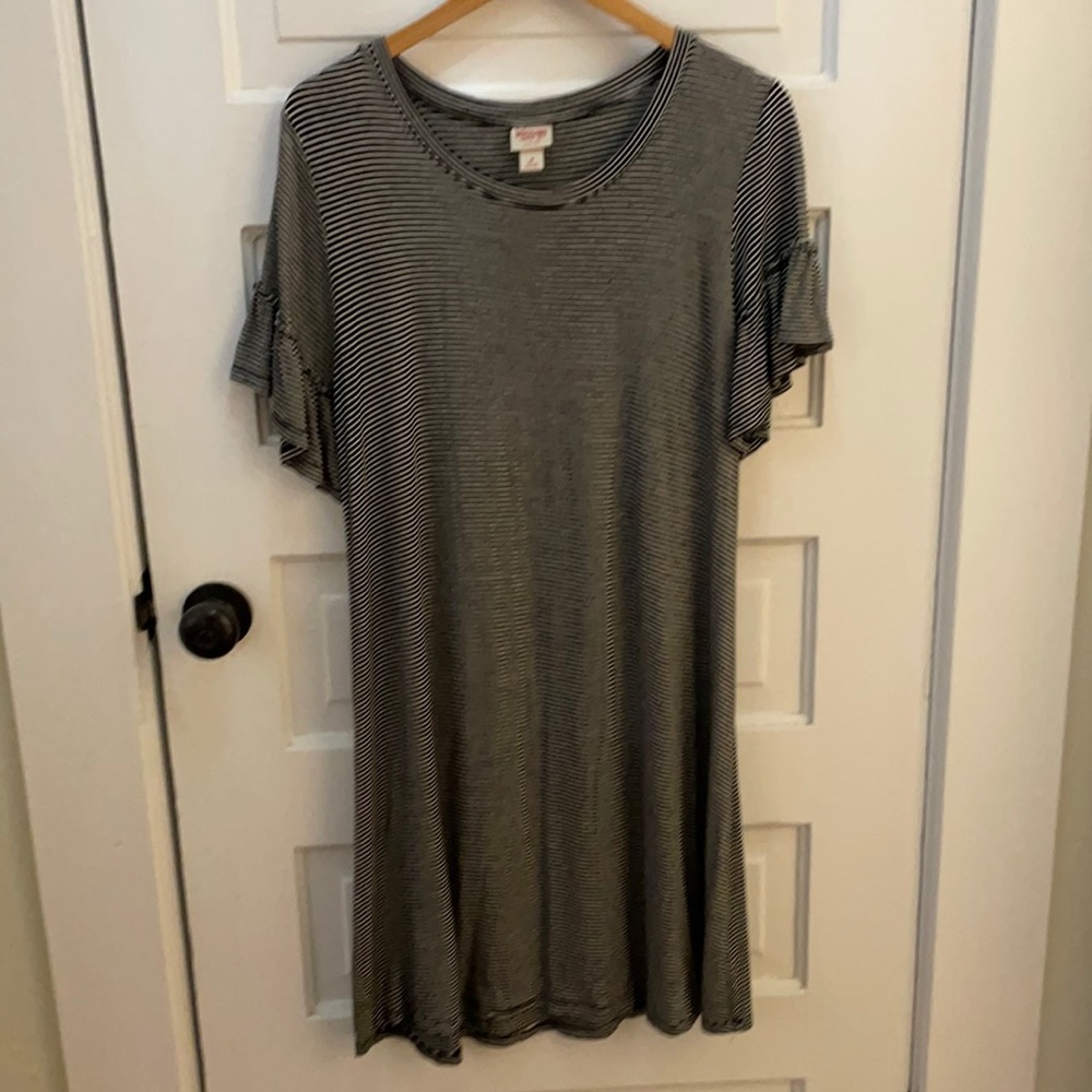 Mossimo B&W Striped Dress